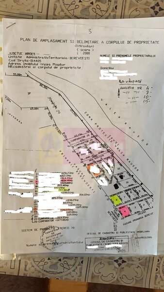 Berevoiesti / AG -  teren 834 mp de vz in zona pensiunii Perla Rausor