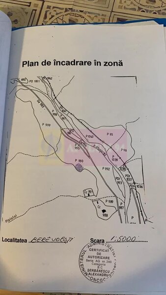 Berevoiesti / AG -  teren 834 mp de vz in zona pensiunii Perla Rausor